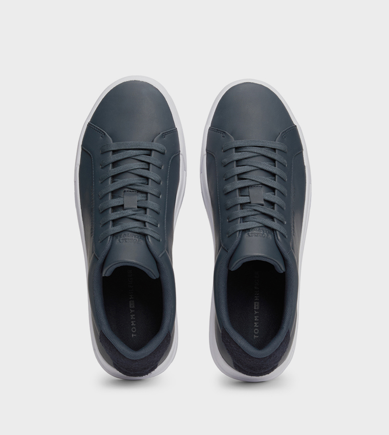 SEASONAL Lace-Up Court Sneakers
