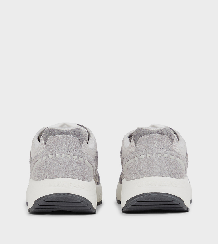 MIX MATER Lace-Up Runner Sneakers