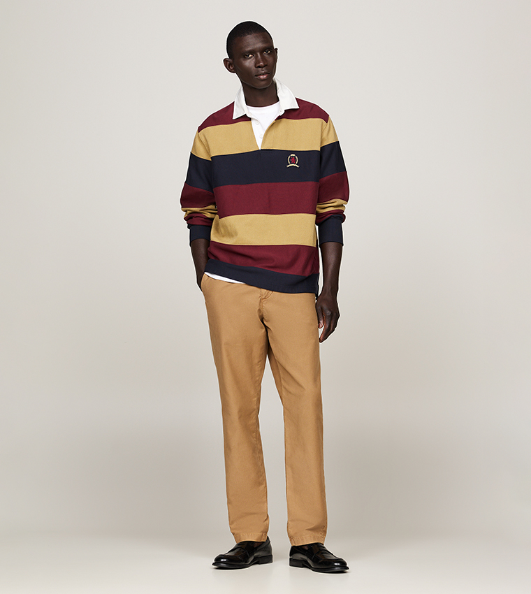 HARLEM Button Closure Chinos