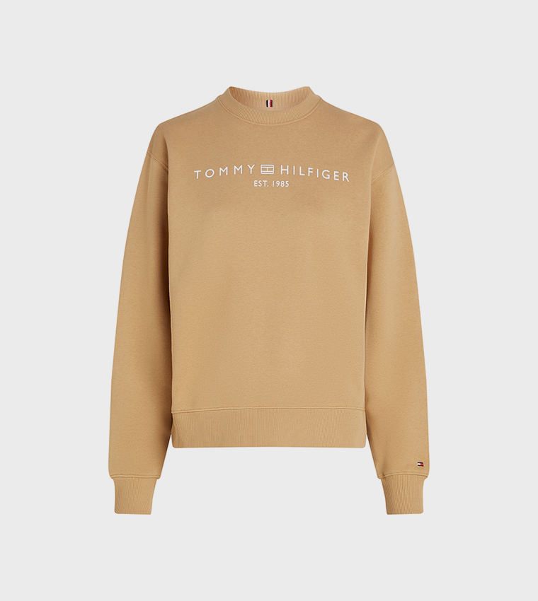 Logo Printed Crew Neck Sweatshirt