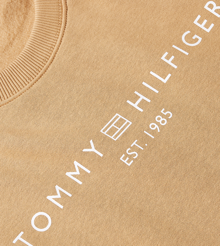 Logo Printed Crew Neck Sweatshirt