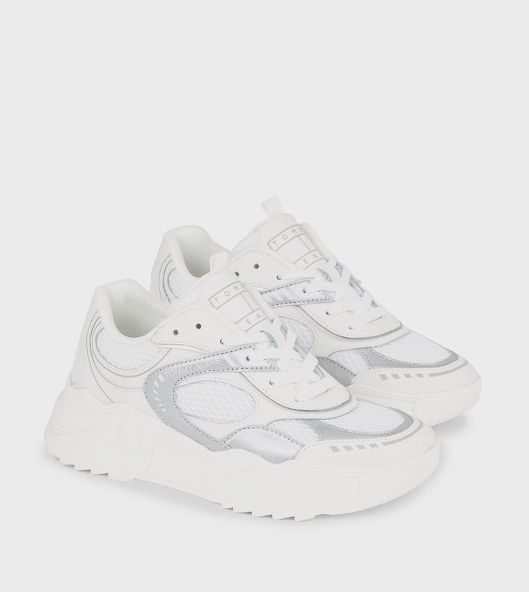 Round Toe Chunky Runner Sneakers