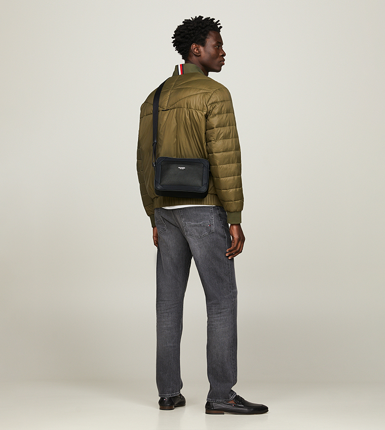 SAFFIANO Logo Detail Camera Bag