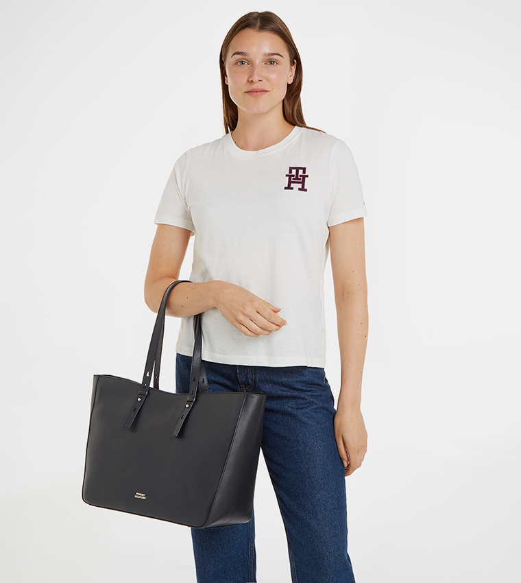 Logo Detail Tote Bag