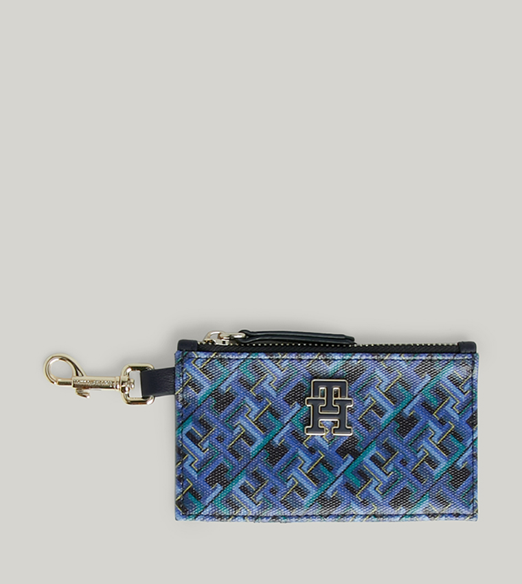 Logo Patterned Card Holder