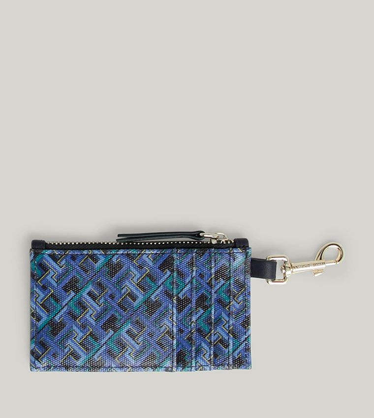 Logo Patterned Card Holder