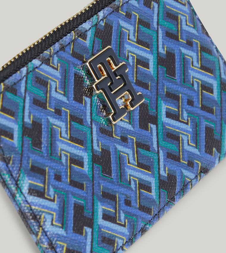 Logo Patterned Card Holder