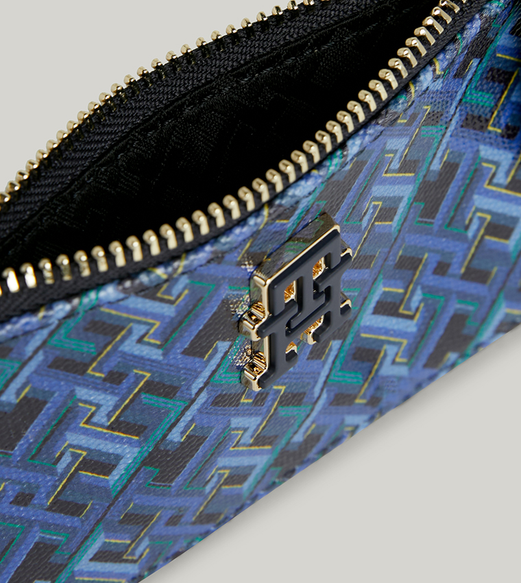 Logo Patterned Card Holder