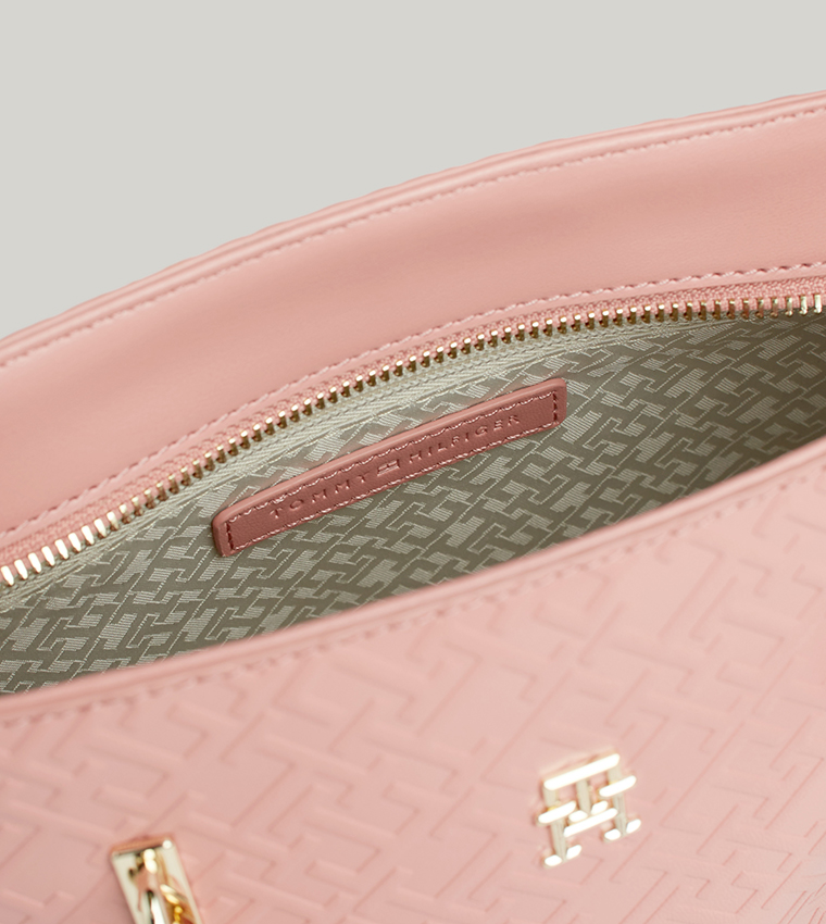 Logo Embossed Mini Tote Bag