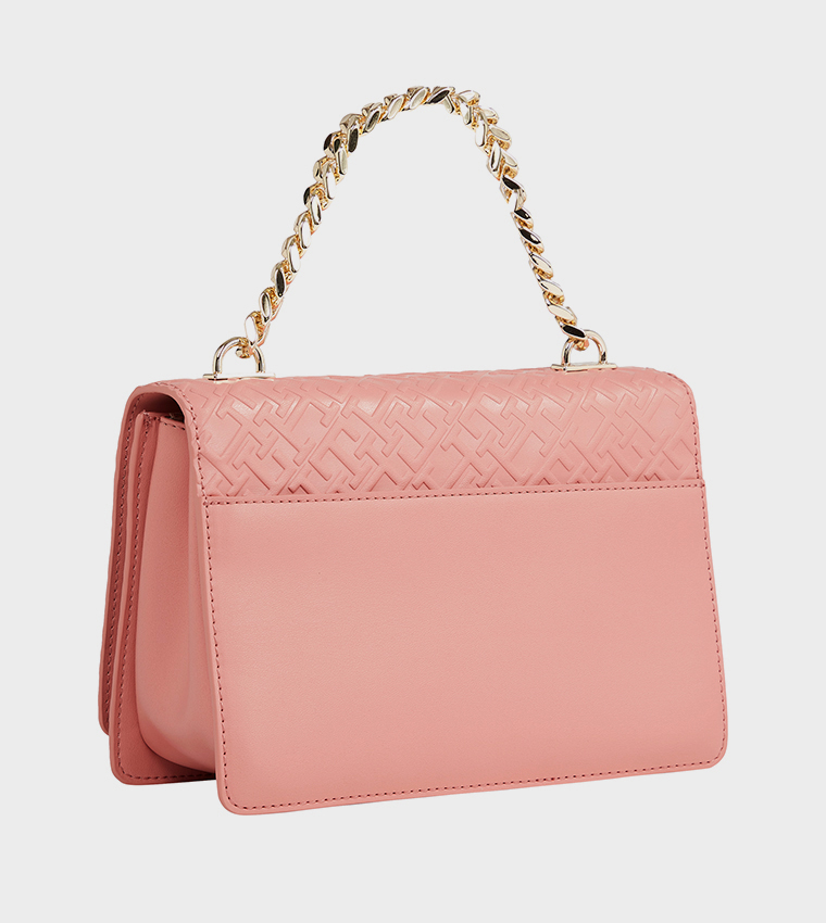 حقيبة كروس بادي بشعار بارز