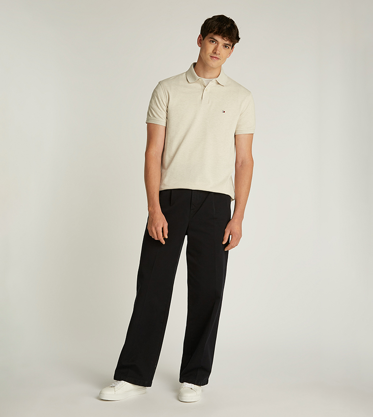 1985 Flag Detail Regular Fit Polo T-Shirt