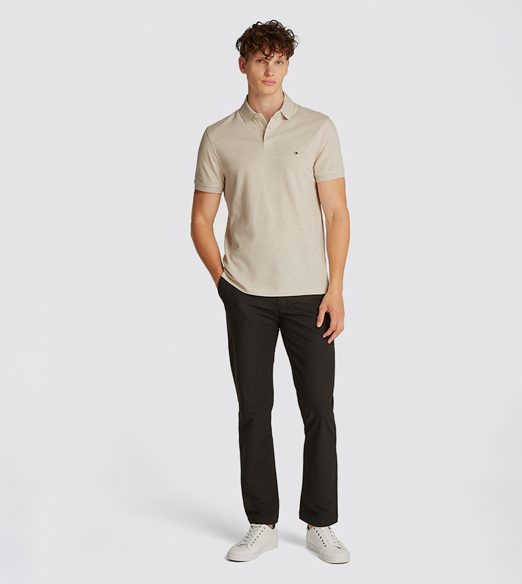 1985 Flag Detail Regular Fit Polo T-Shirt