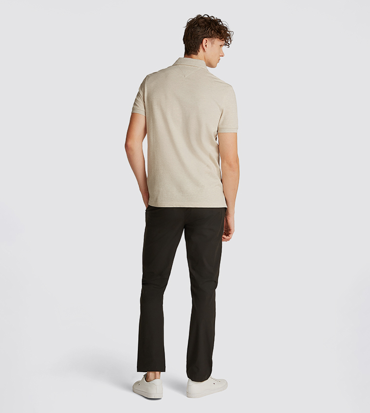 1985 Flag Detail Regular Fit Polo T-Shirt