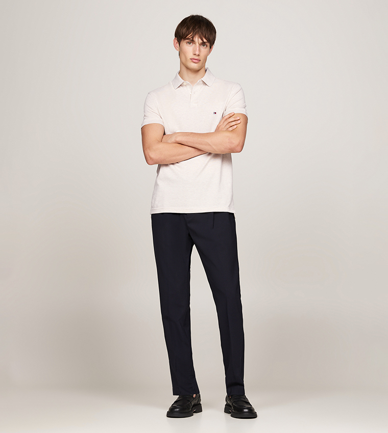 1985 Flag Detail Regular Fit Polo T-Shirt