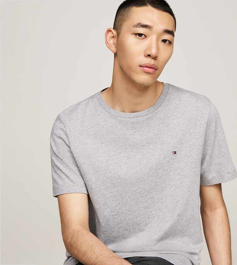 Essential Flag Detail Regular Fit T-Shirt