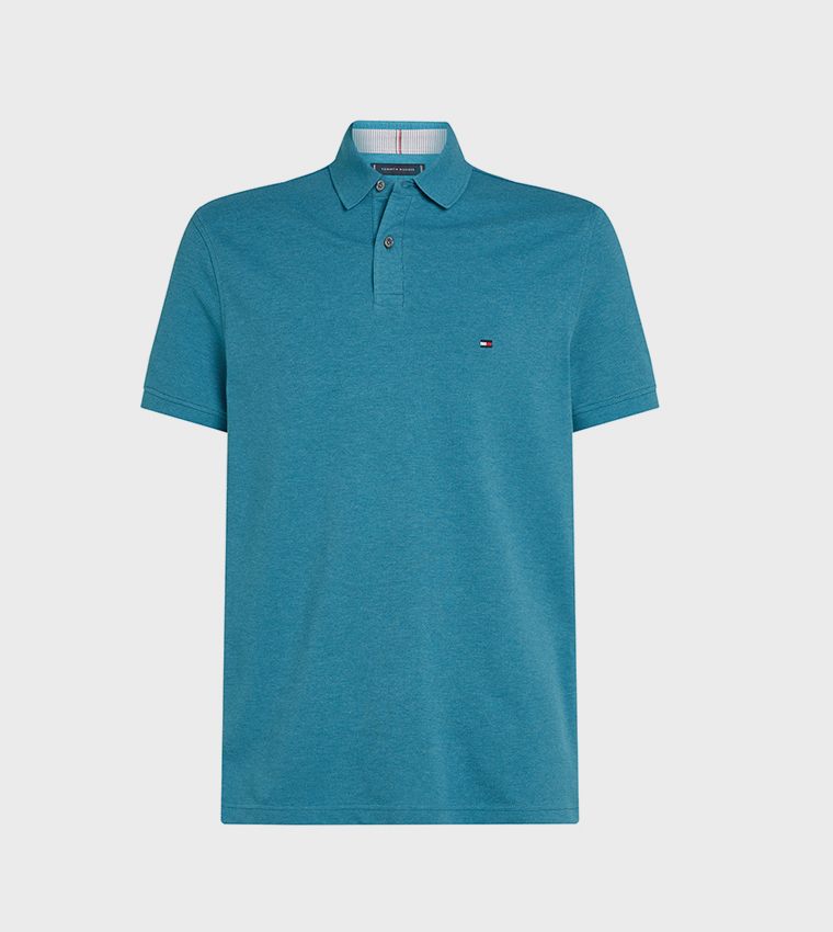 1985 Flag Detail Regular Fit Polo T-Shirt