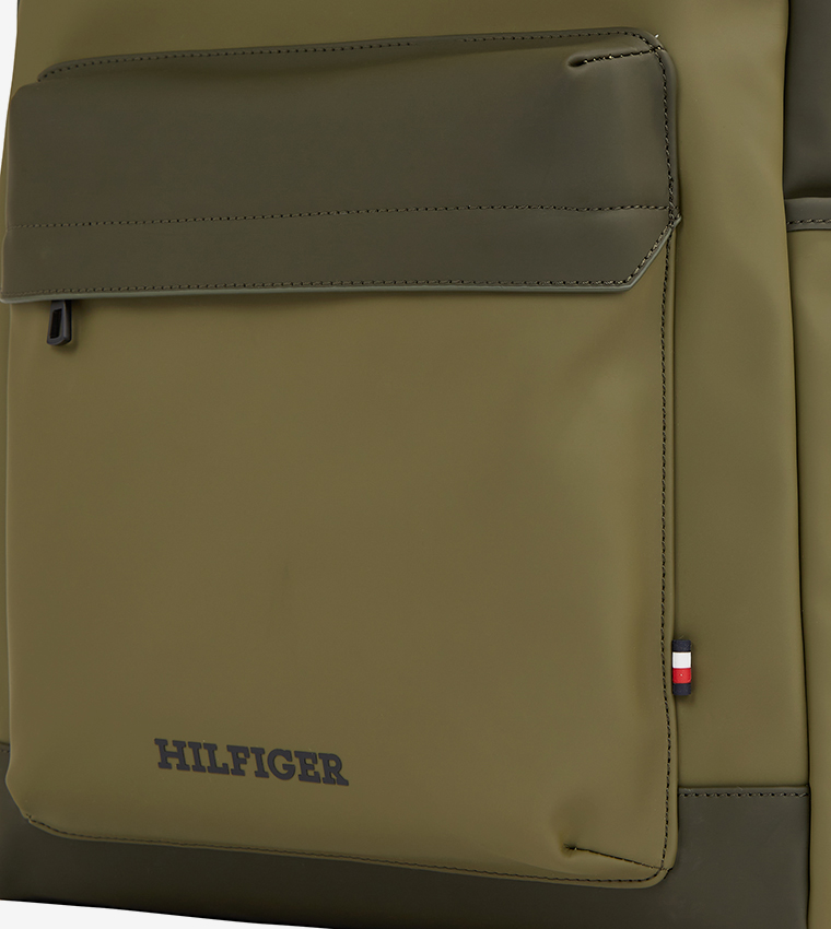 Monotype Detail Zip Around Backpack