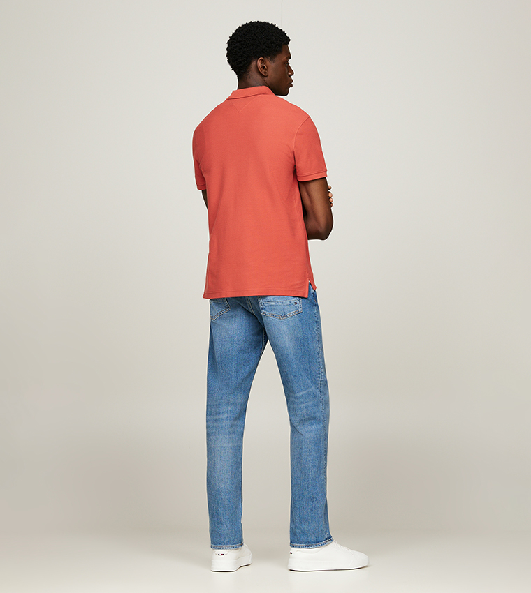 Monotype Chainstitch Short Sleeves Polo T-Shirt