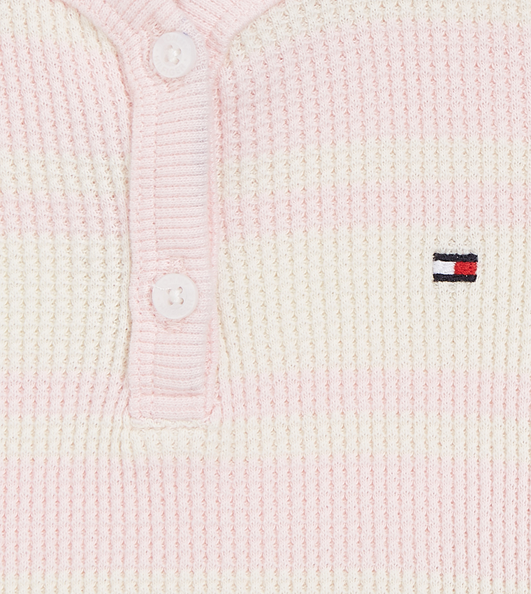 Striped Long Sleeves Clothing Set