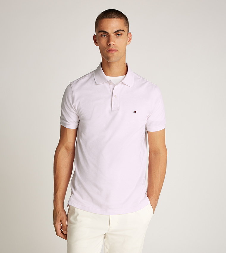 Flag Detail Regular Fit Polo T-Shirt