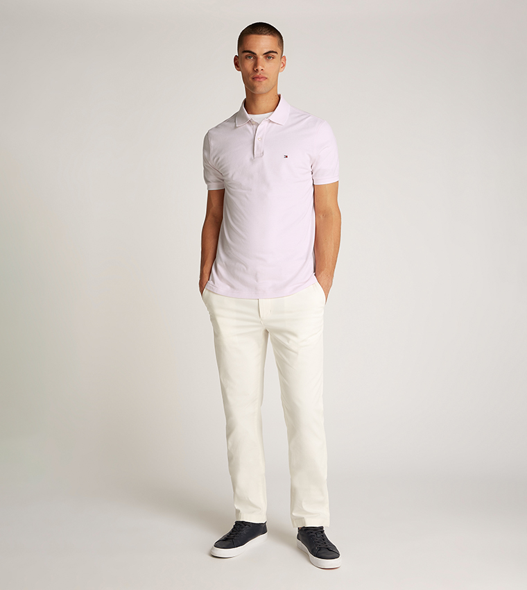 Flag Detail Regular Fit Polo T-Shirt