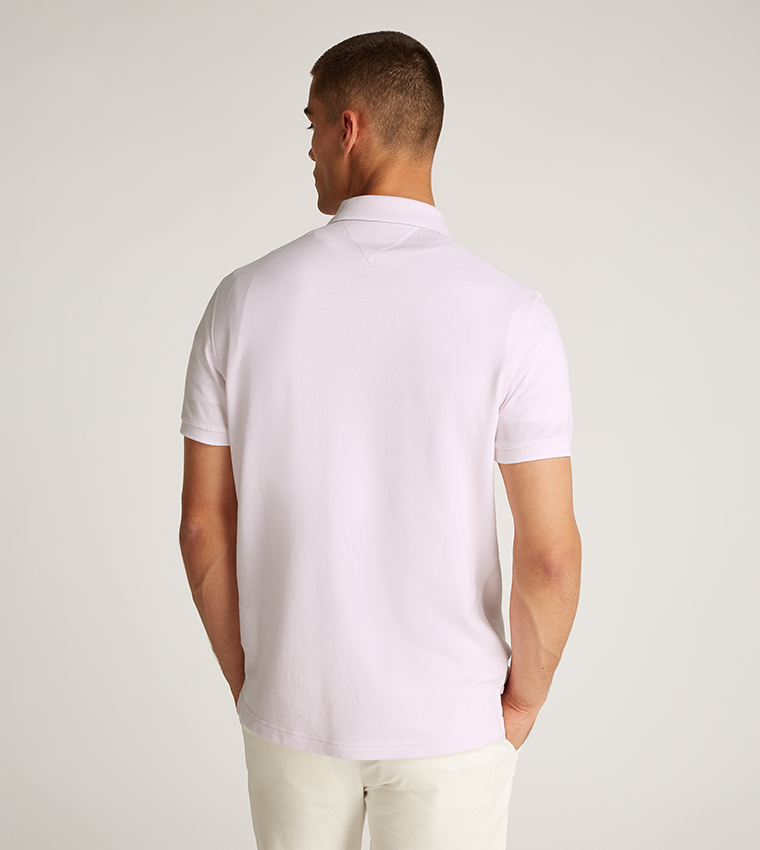 Flag Detail Regular Fit Polo T-Shirt