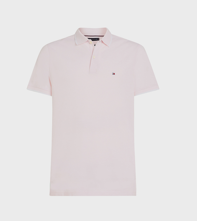 Flag Detail Regular Fit Polo T-Shirt