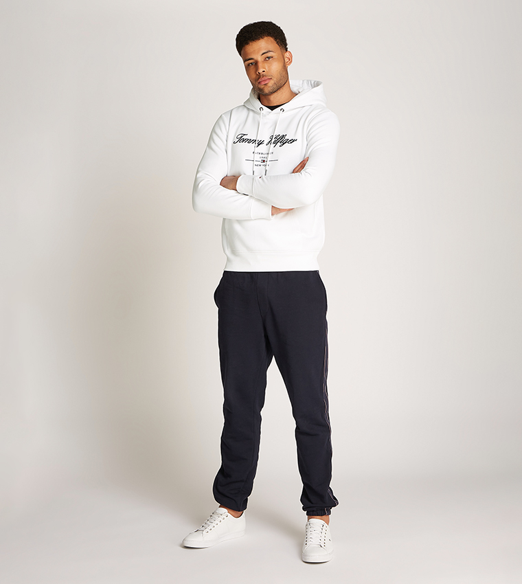 Logo Embroidered Hoodie