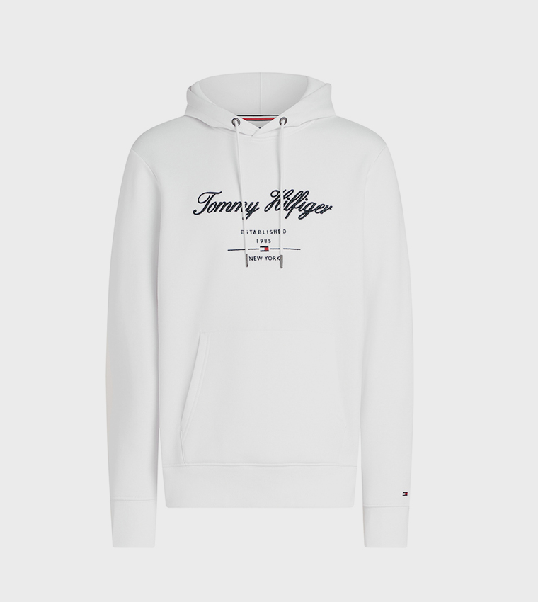 Logo Embroidered Hoodie