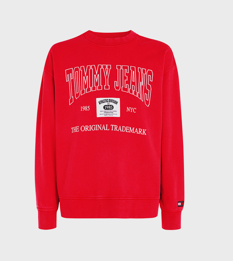 Logo Printed Crew Neck Sweatshirt