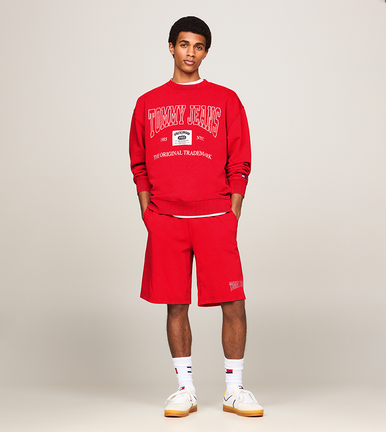 Logo Printed Crew Neck Sweatshirt