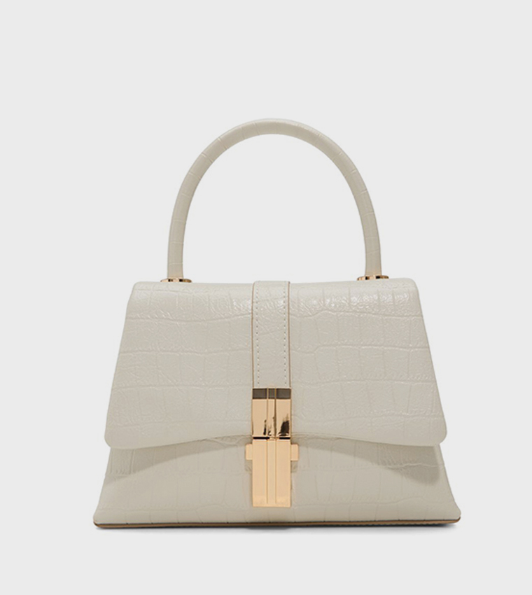 TOPALICIE Solid Top Handle Bag