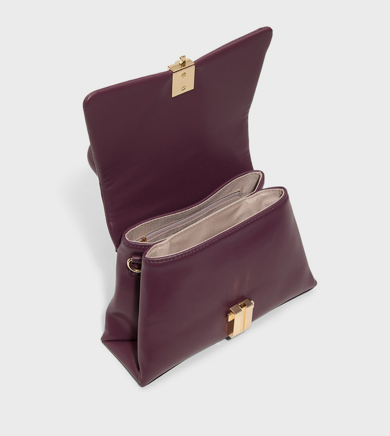 TOPALICIE Solid Top Handle Bag