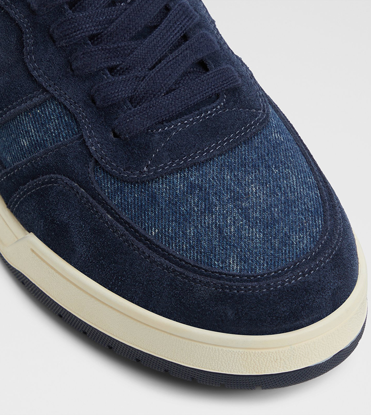 TOPPER Lace Up Denim Sneakers