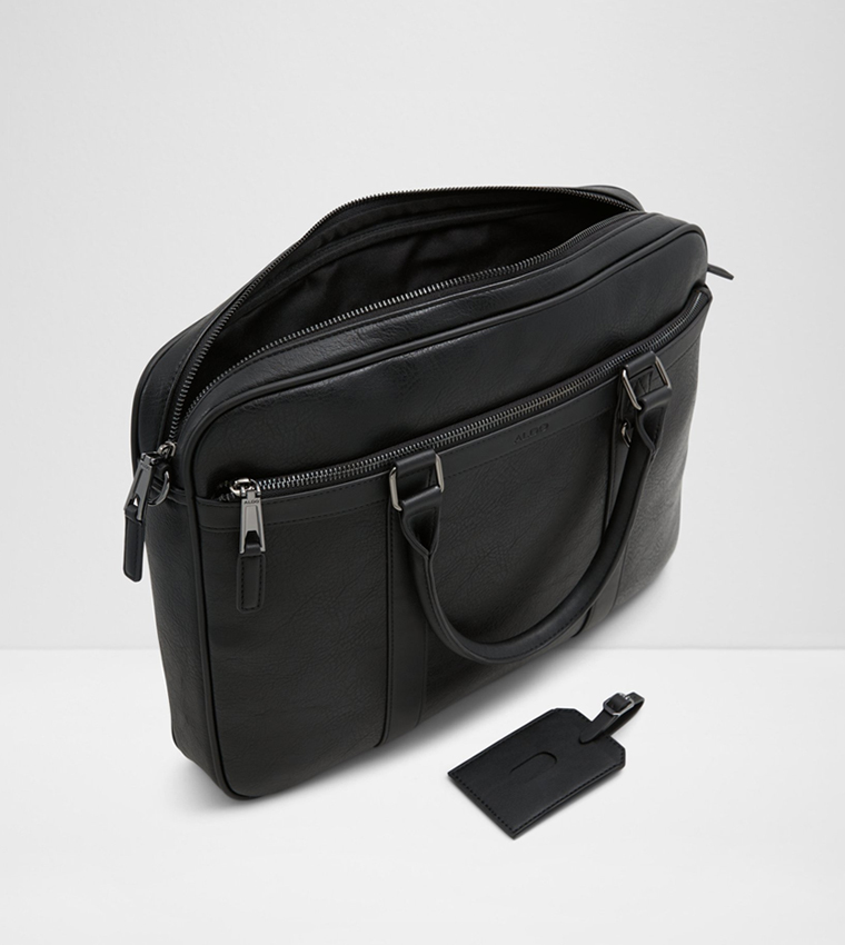 TOURNEUR Textured Laptop Bag