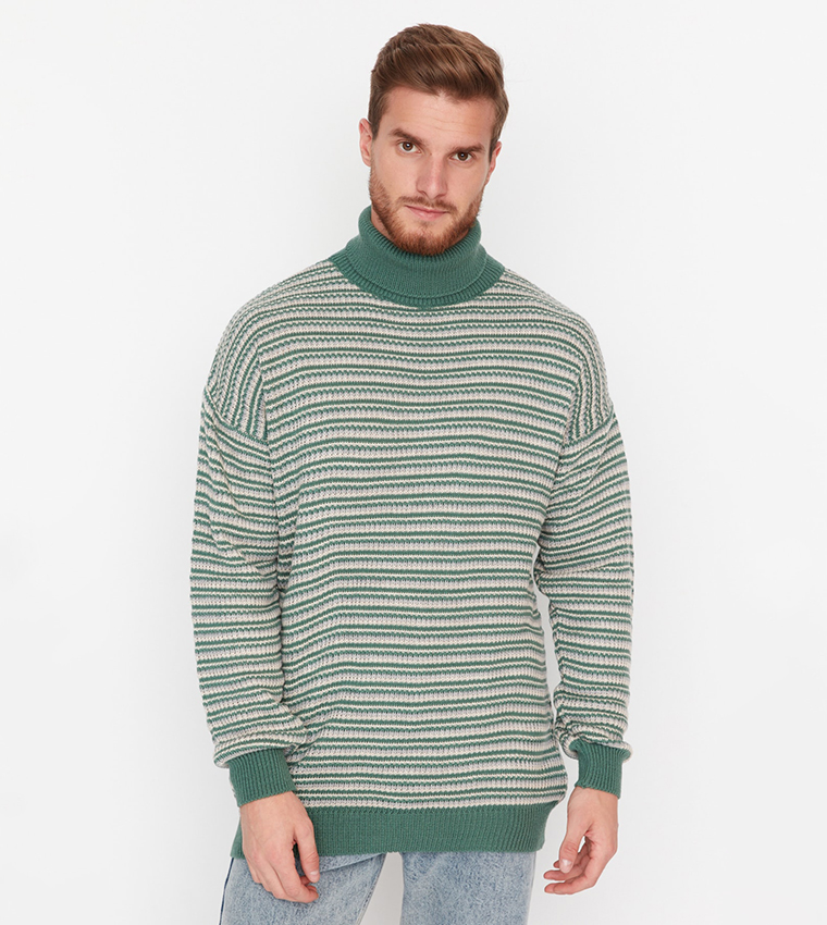 Oversized knit sweater clearance mens