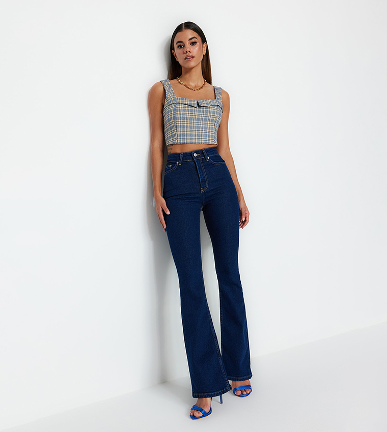 High waist flared deals jeans