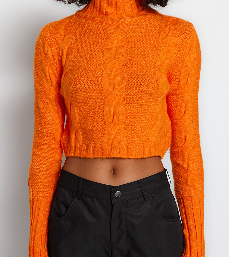 Orange crop 2025 top sweater