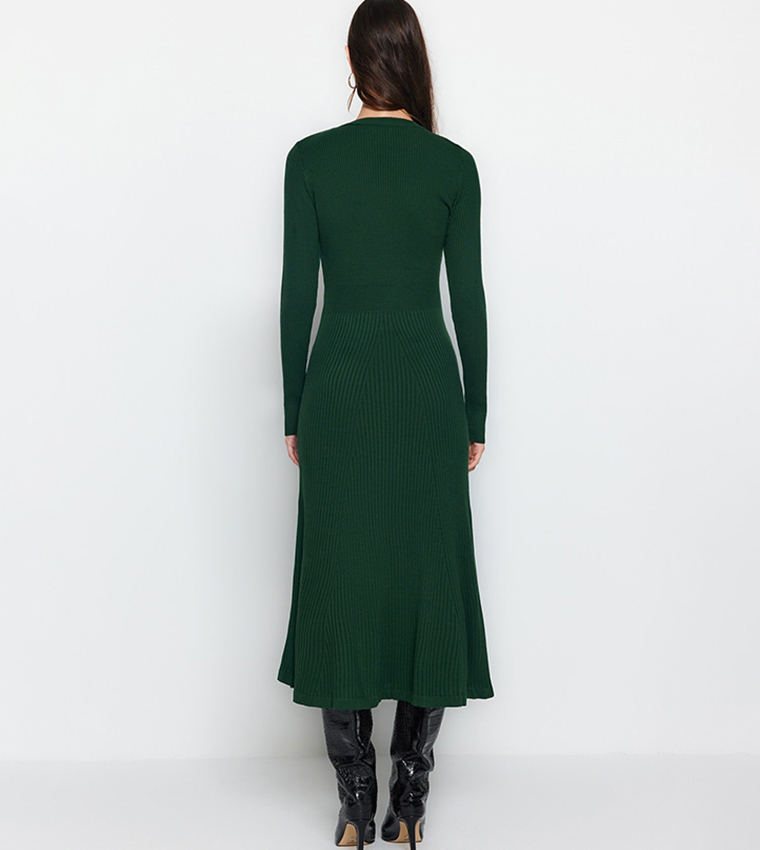 Trendyol Long Sleeves Rib Dress 2024, Buy Trendyol Online