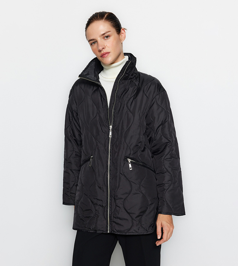 Oversized waterproof shop coat