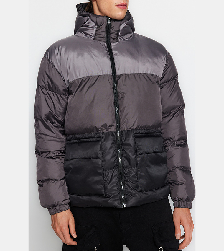 Trendyol Cloud Pattern Oversize Inflatable Coat Twoaw21mo0156 - Jackets -  AliExpress