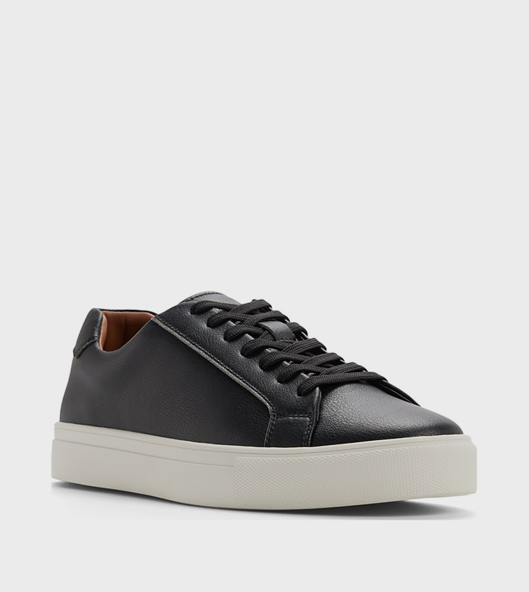 TRABUCO Solid Lace-Up Sneakers