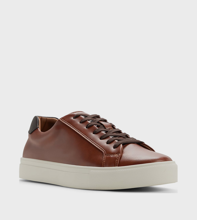 TRABUCO Solid Lace-Up Sneakers