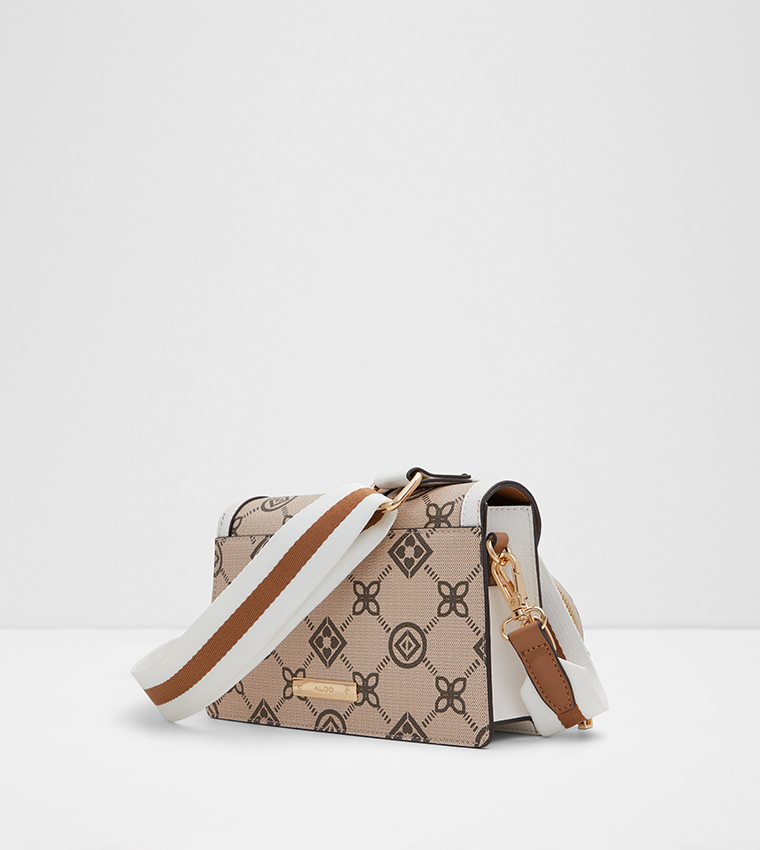 TRAVELLY Patterned Crossbody Bag with Coin Pouch