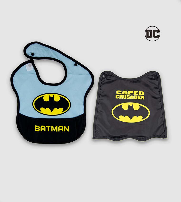 Warner Bros. Batman Baby Bibs with Capes