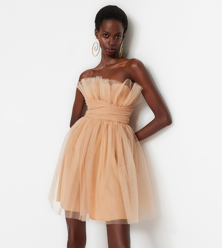 Tulle dresses mini cheap