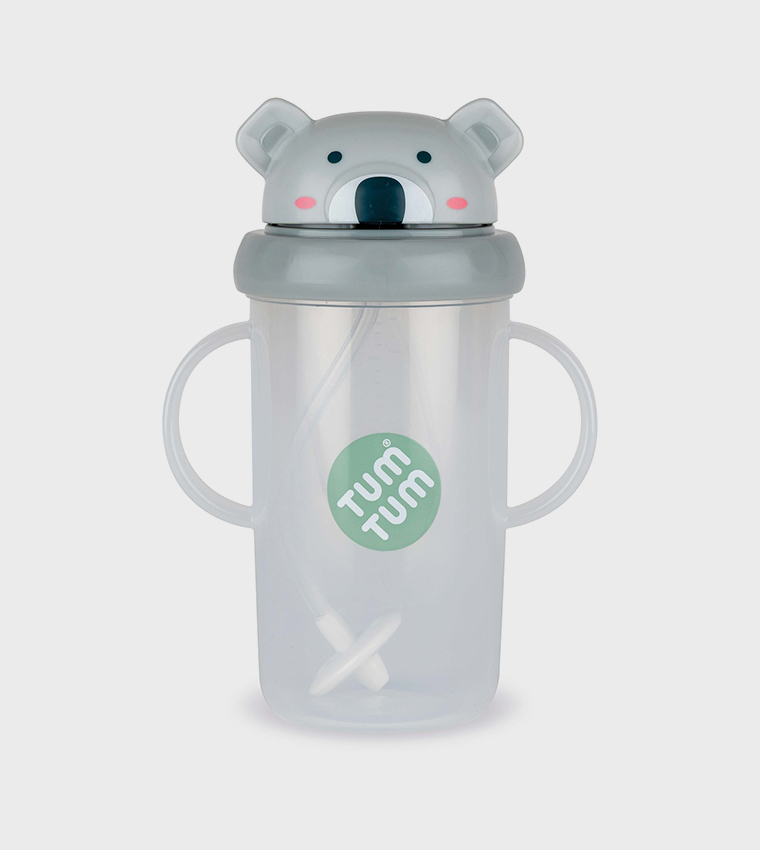 Series 3 Large Koala Tippy Up Cup with Weighted Straw