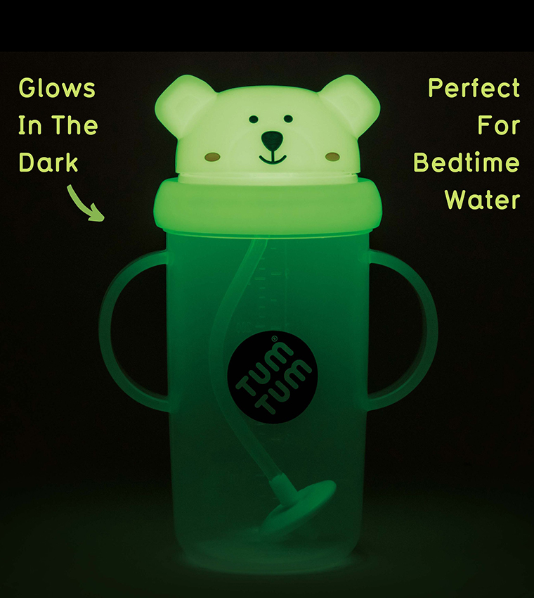 Series 3 Large Polar Bear Tippy Up Cup with Weighted Straw