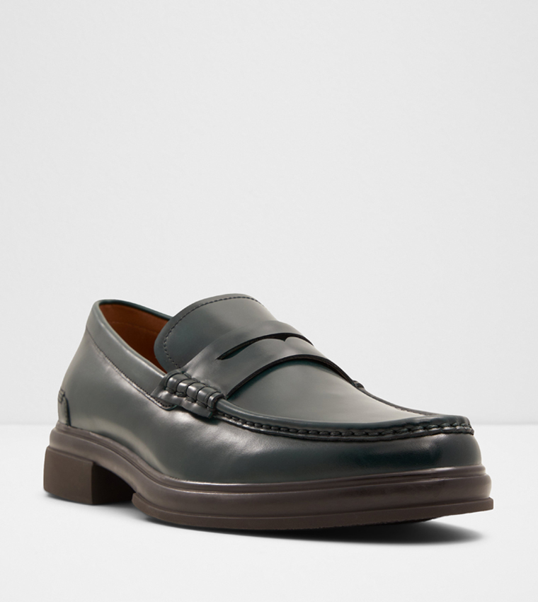 Buy Aldo TUCKER Slip On Formal Shoes In Green 6thStreet Saudi Arabia