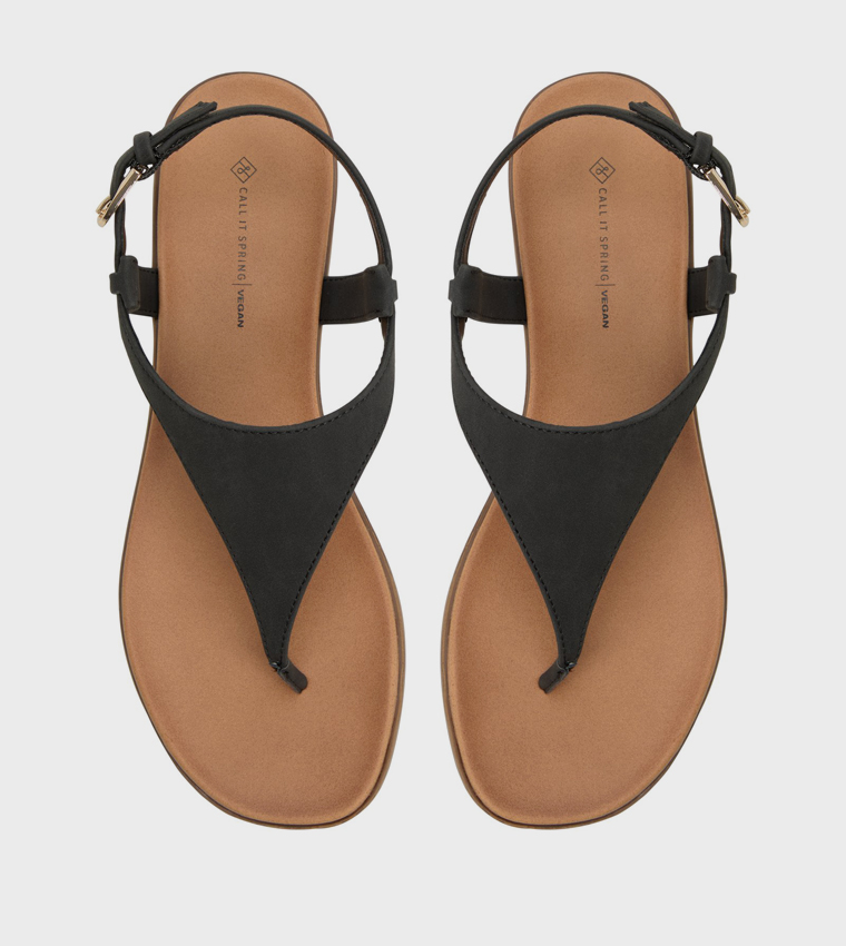 TUCSON T-Strap Flat Sandals